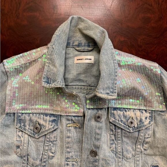 Sunset + Spring Jean Jacket - Picture 2 of 5